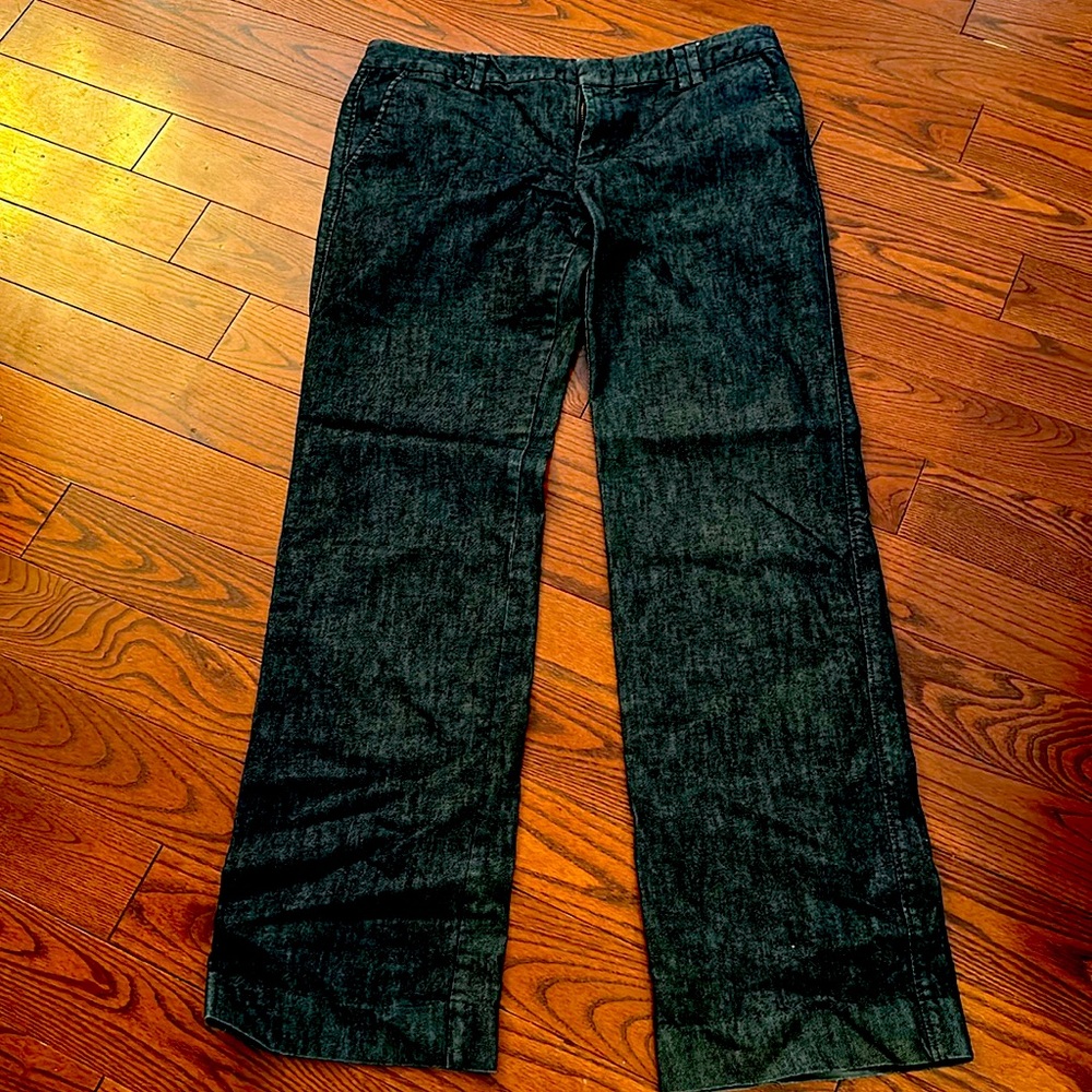 Gap trouser style dark blue jeans